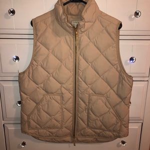 Jcrew quilted vest